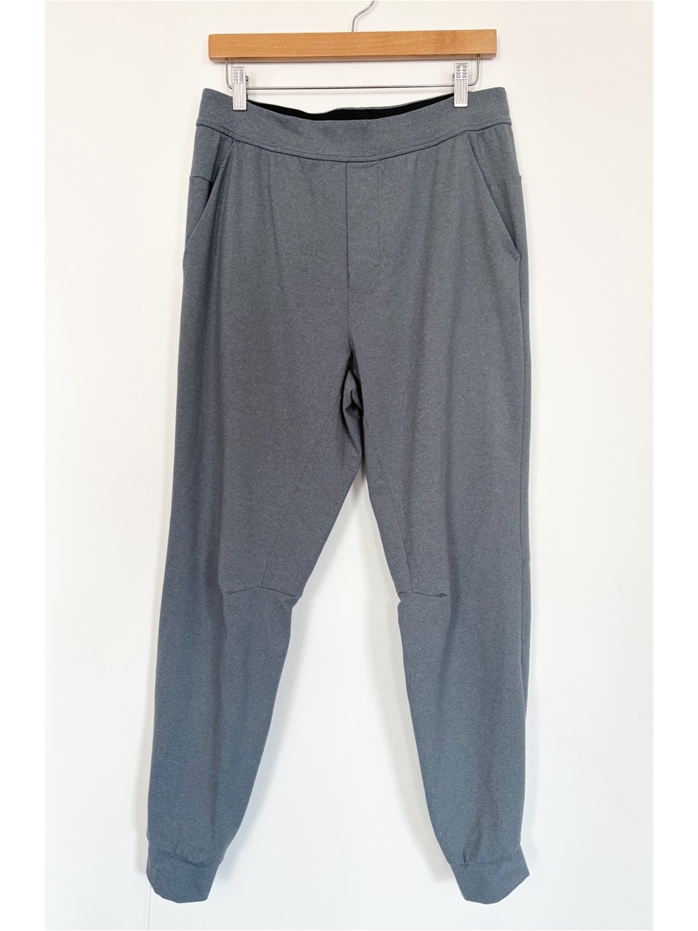 Lululemon || Intent Jogger Luon Sweatpants 30" Inseam Heathered Sea Steel Gray M